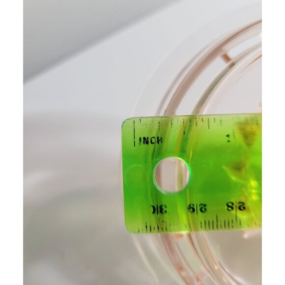 Vintage Pink Depression Glass Reamer Juicer Hazel Atlas Farmhouse Kitchen - Picture 8 of 9